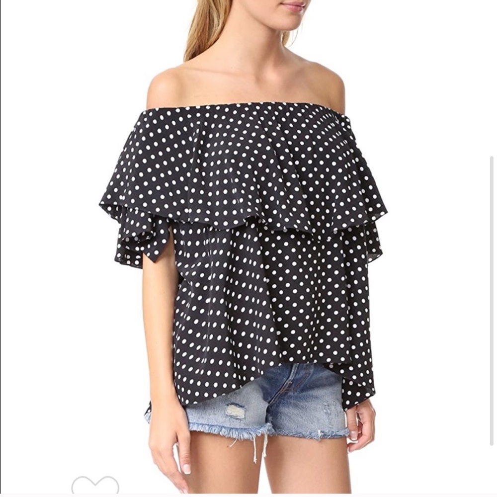 MLM Label off shoulder top - Picture 4 of 6